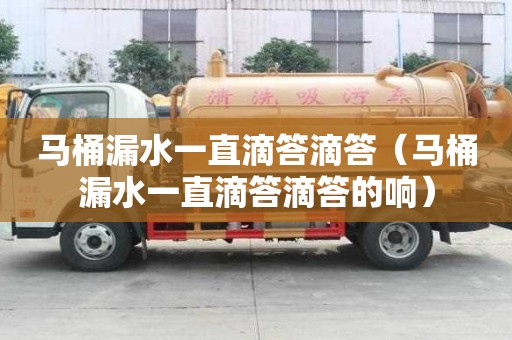馬桶漏水一直滴答滴答（馬桶漏水一直滴答滴答的響）