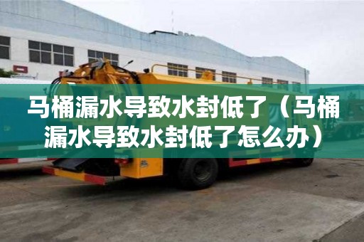 馬桶漏水導致水封低了（馬桶漏水導致水封低了怎么辦）