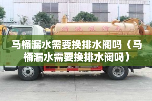 馬桶漏水需要換排水閥嗎（馬桶漏水需要換排水閥嗎）