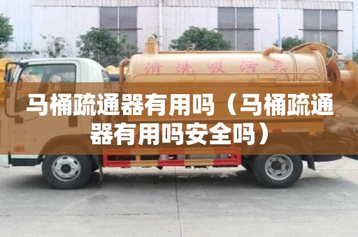 馬桶疏通器有用嗎（馬桶疏通器有用嗎安全嗎）
