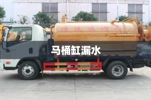 馬桶缸漏水