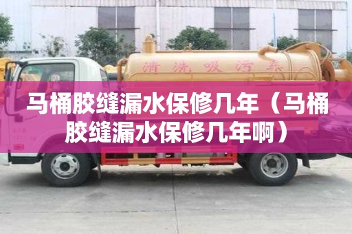 馬桶膠縫漏水保修幾年（馬桶膠縫漏水保修幾年啊）