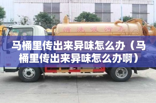 馬桶里傳出來異味怎么辦（馬桶里傳出來異味怎么辦啊）