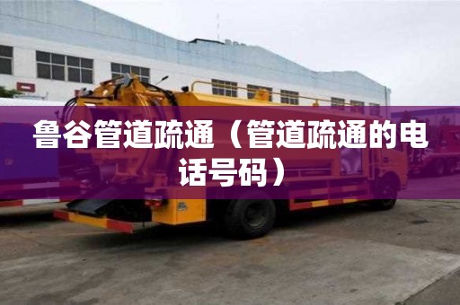魯谷管道疏通（管道疏通的電話號碼）