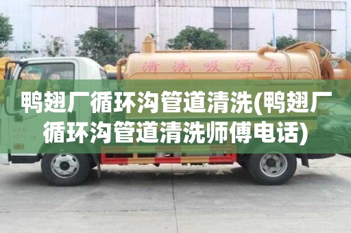 鴨翅廠循環(huán)溝管道清洗(鴨翅廠循環(huán)溝管道清洗師傅電話)
