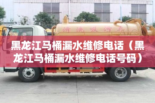 黑龍江馬桶漏水維修電話（黑龍江馬桶漏水維修電話號碼）