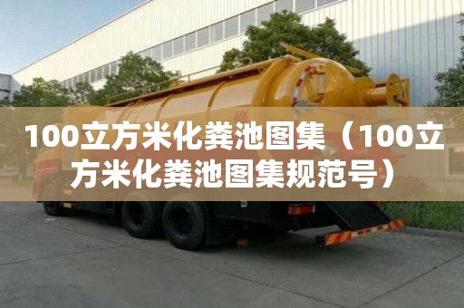 100立方米化糞池圖集（100立方米化糞池圖集規范號）