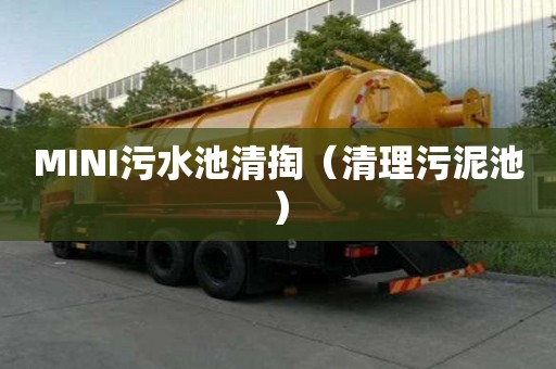 MINI污水池清掏（清理污泥池）