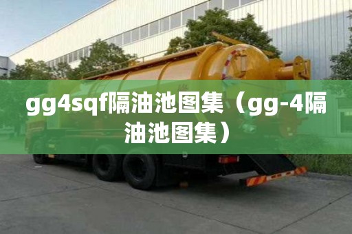 gg4sqf隔油池圖集（gg-4隔油池圖集）